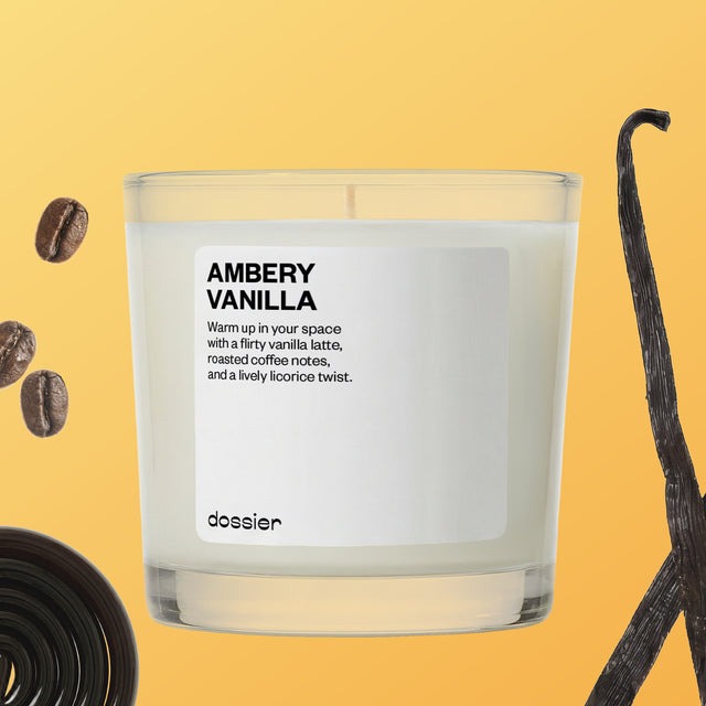 Ambery Vanilla Candle