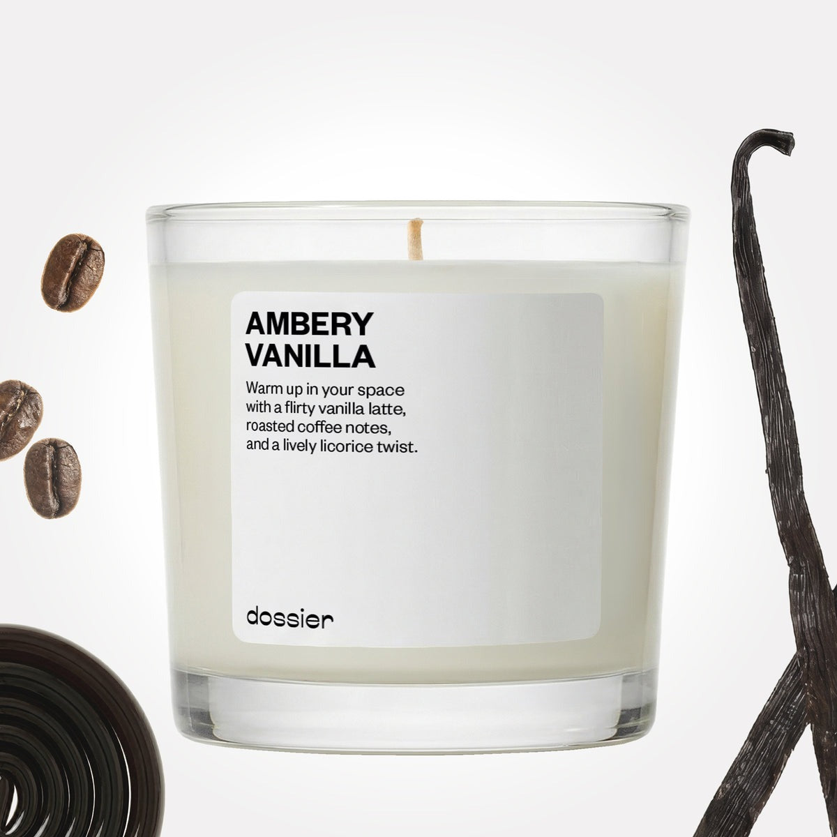 Ambery Vanilla Candle