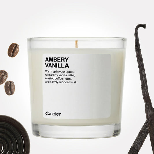 Ambery Vanilla Candle