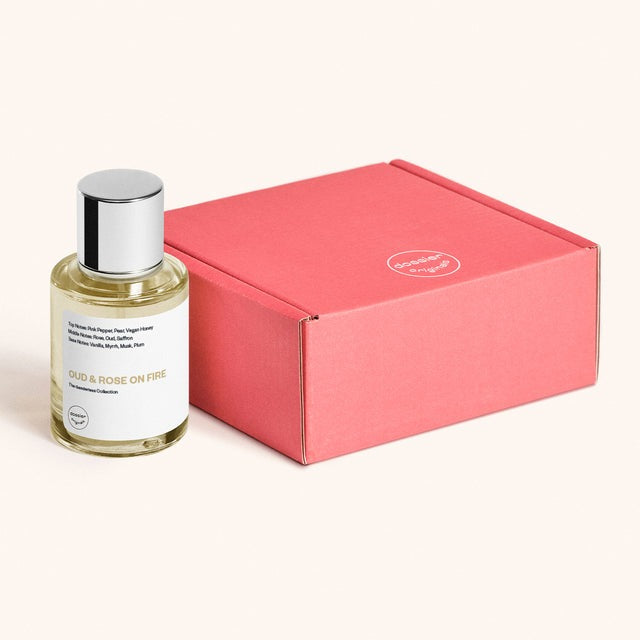 Oud & Rose on Fire